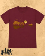 Guitar Relaxation Music Cotton T-Shirt
