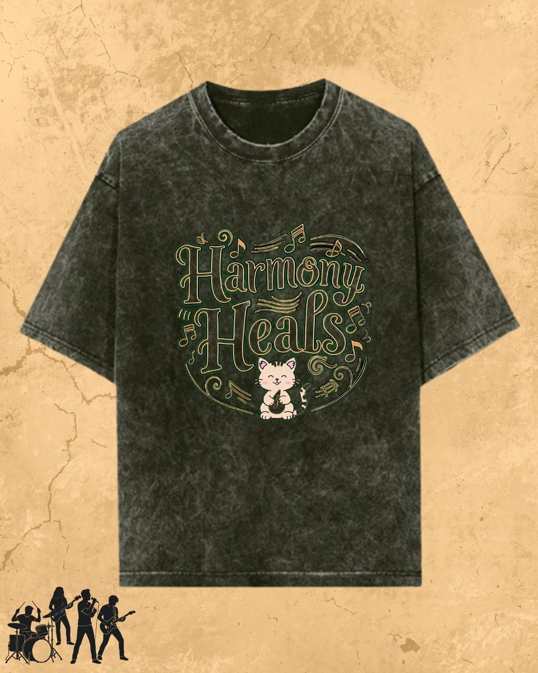 MeowMelody Cotton Tee.