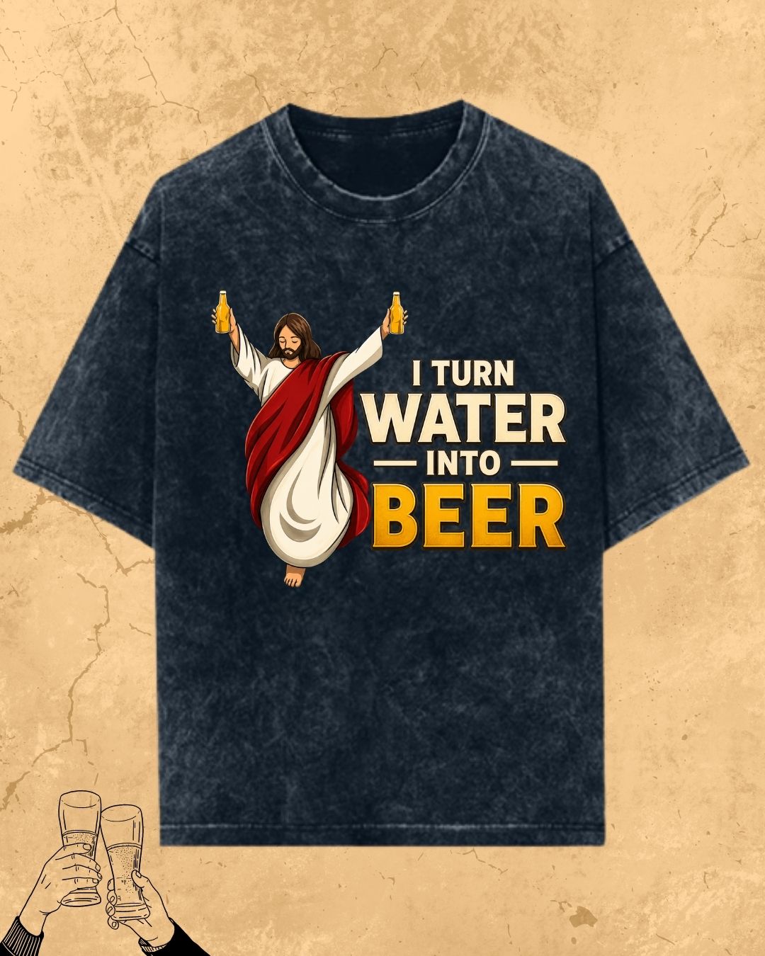 Mythic Beer Warrior Cotton T-Shirt