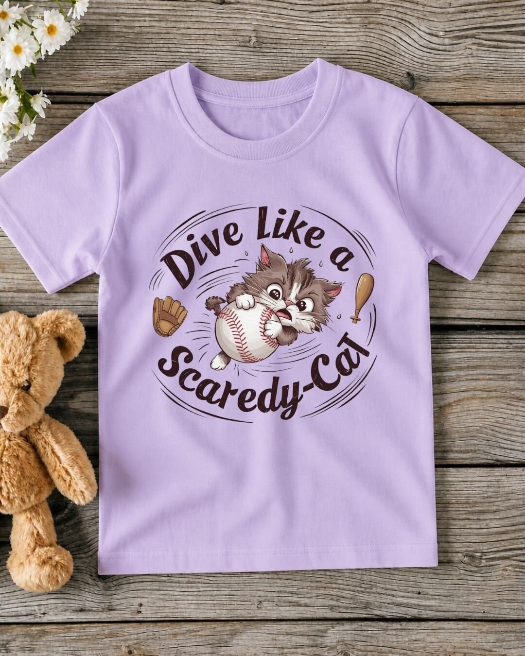 Baseball Kid Cotton Tee