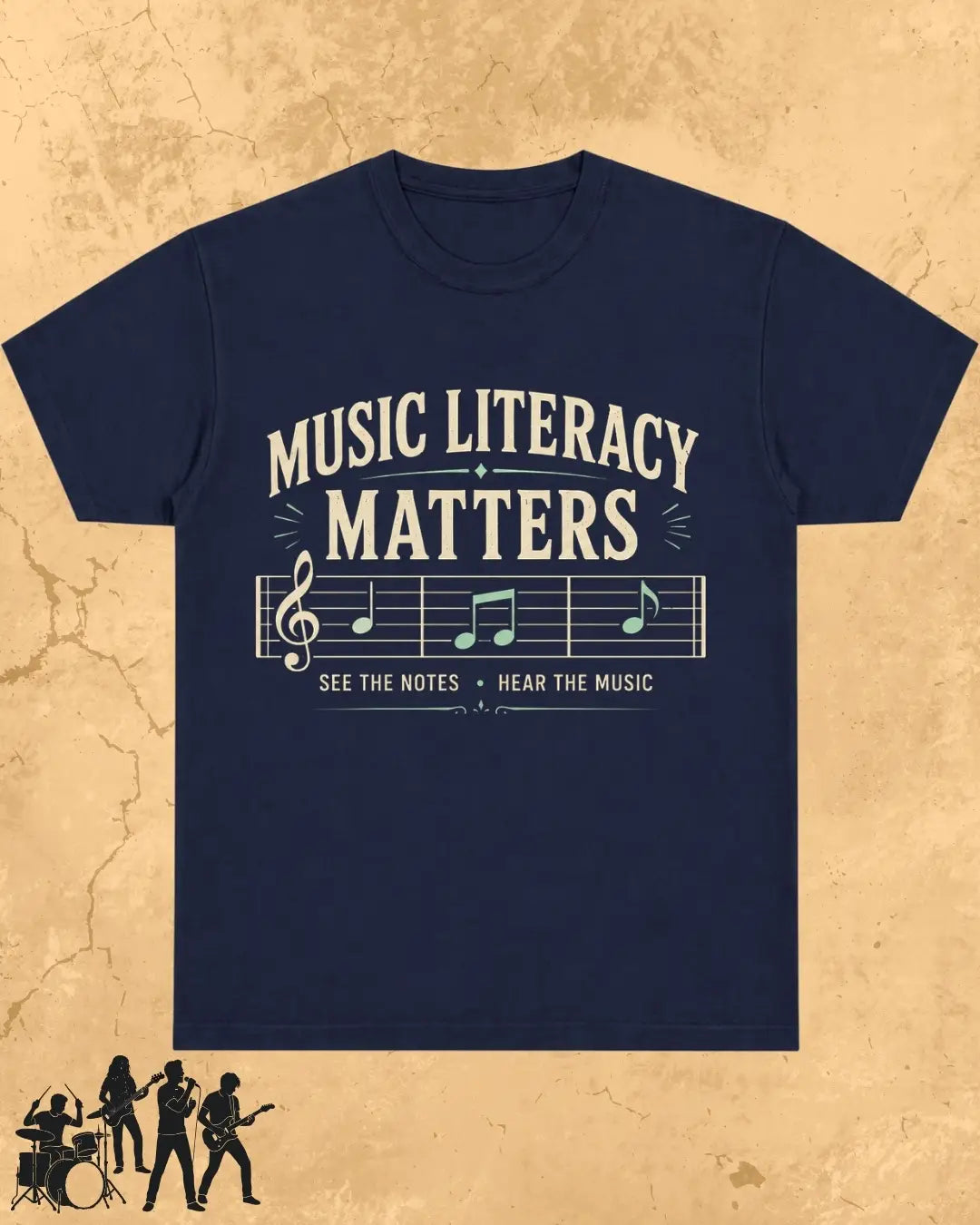 Music Literacy Matters Cotton T-Shirt