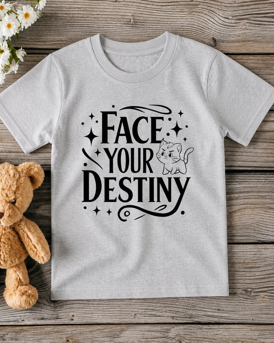 Face Your Destiny Kid Cotton Tshirt