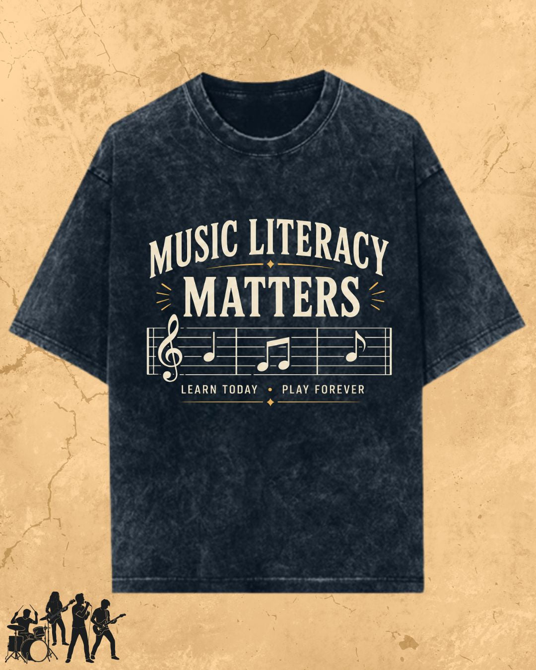 Music Literacy Matters Cotton T-Shirt