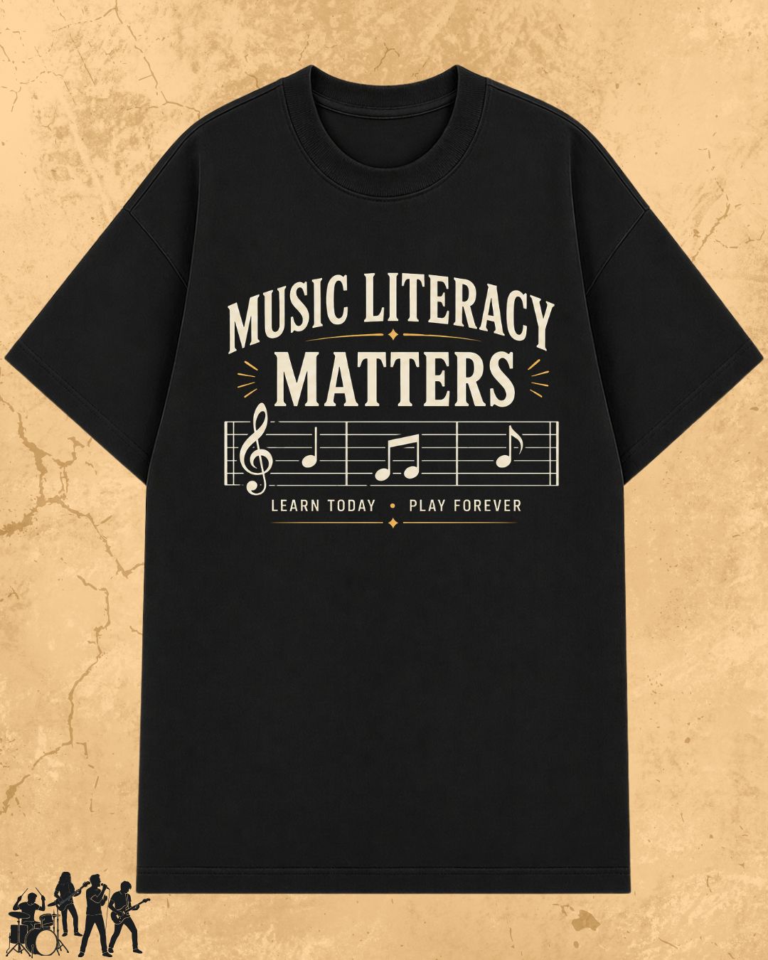 Music Literacy Matters Cotton T-Shirt