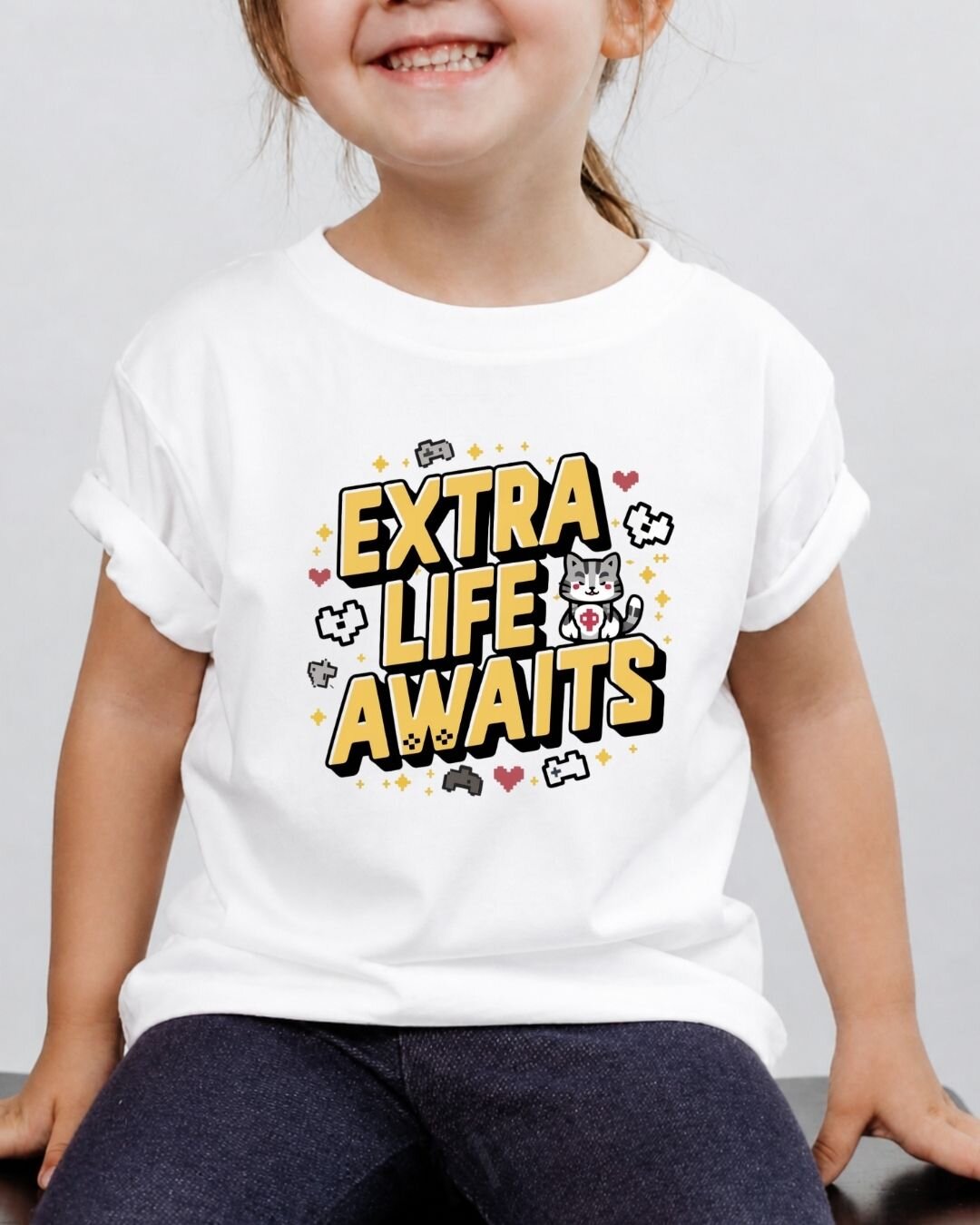 Arcade Kid Cotton Tee
