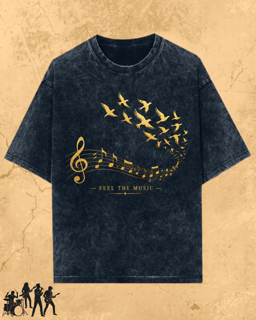 Music Freedom Cotton Tshirt