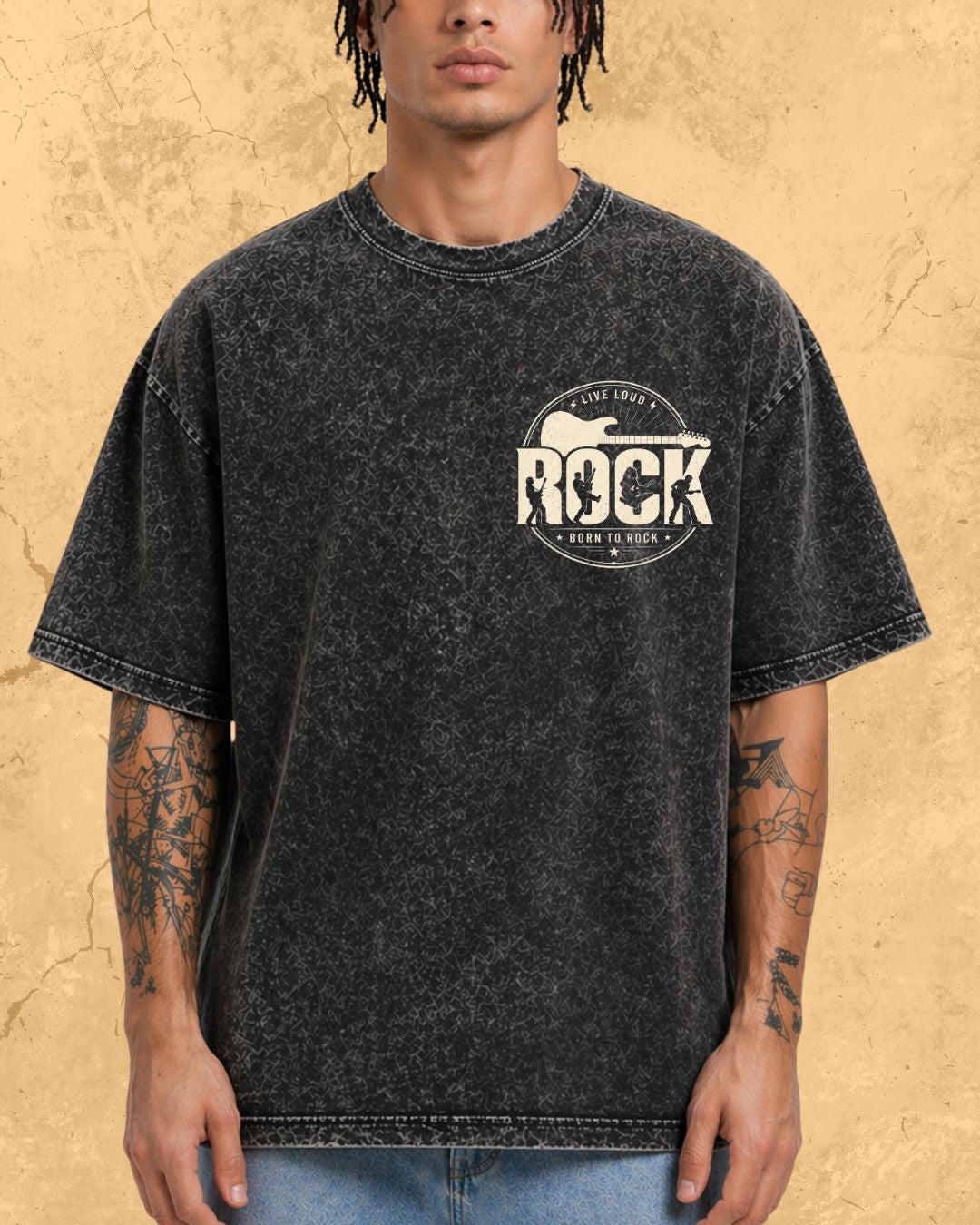 Rock Music Cotton Tshirt