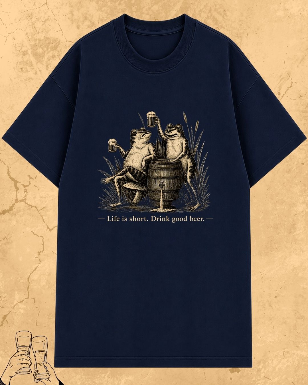 Beer Chill Cotton Tshirt