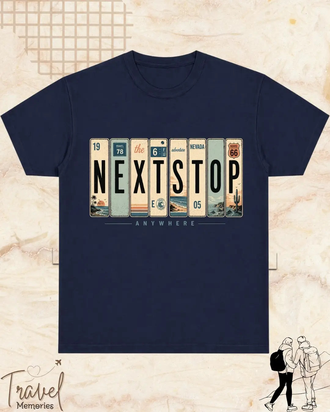 Raasta Roadtrip Travel Cotton Tshirt