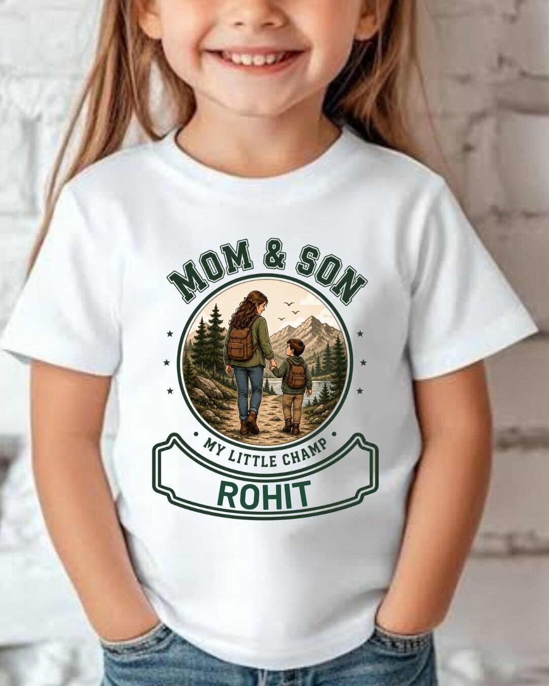 Family Custom Kid Cotton Tee