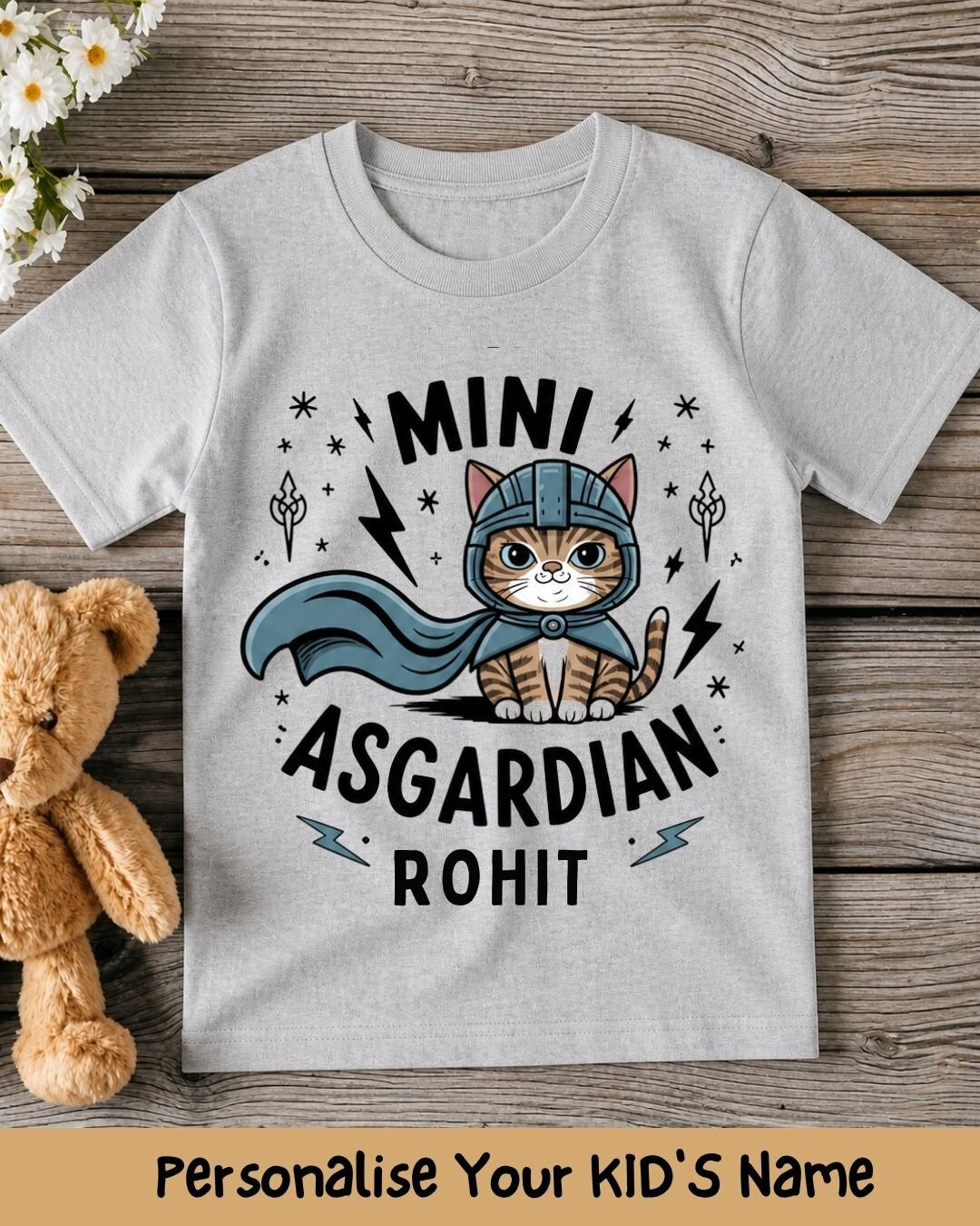 Playful Custom Kid Cotton Tshirt