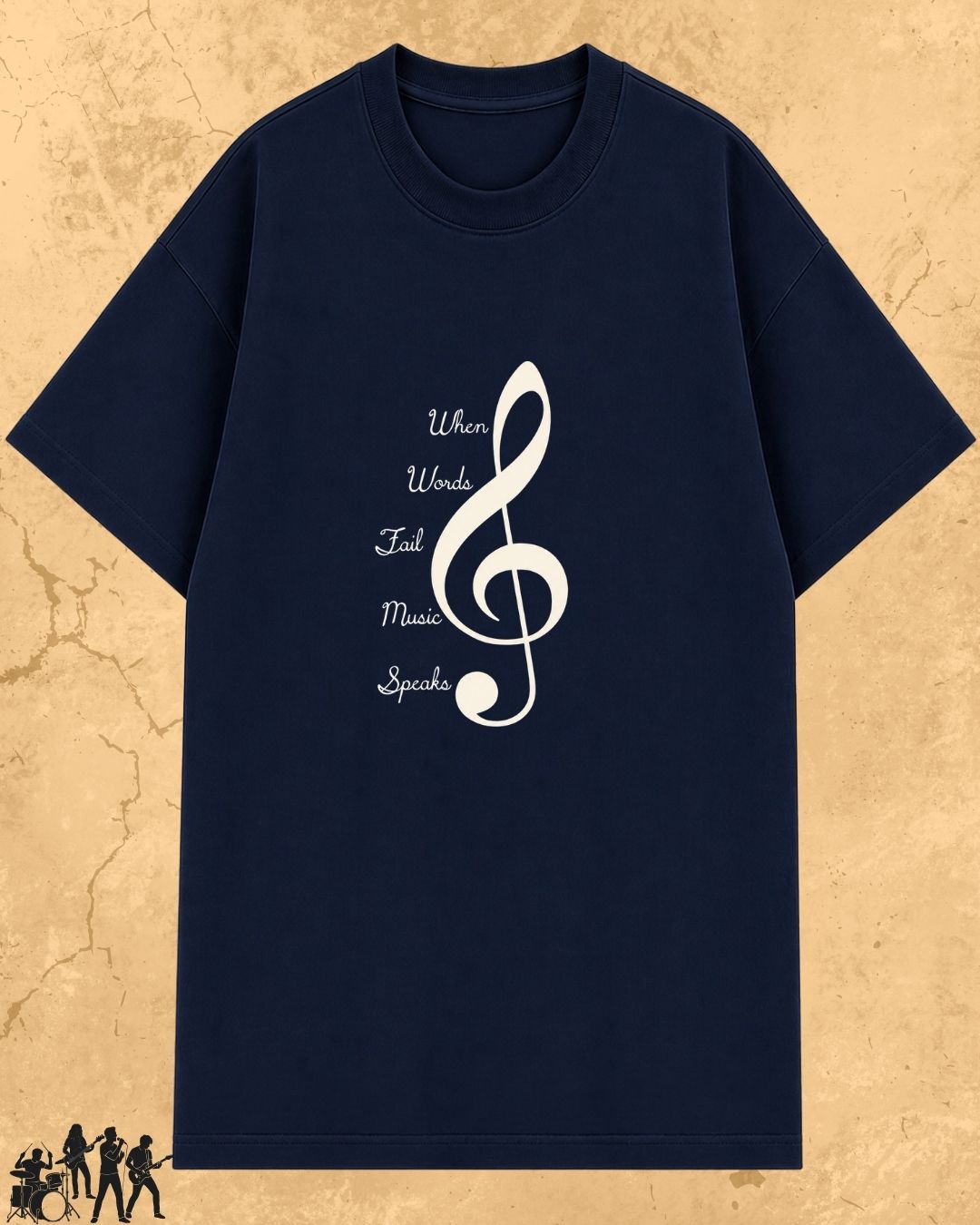 Soul Vibes Music Cotton T-Shirt