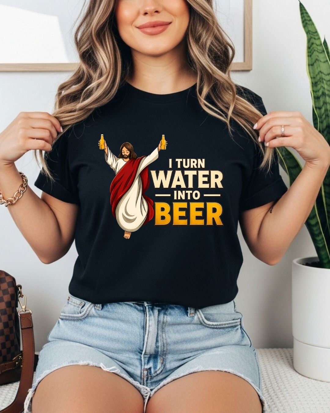 Mythic Beer Warrior Cotton T-Shirt