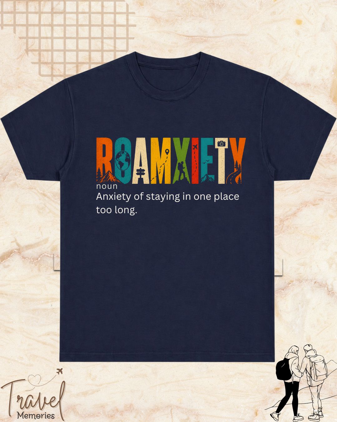 Hinglish Dictionary Travel Cotton Tshirt