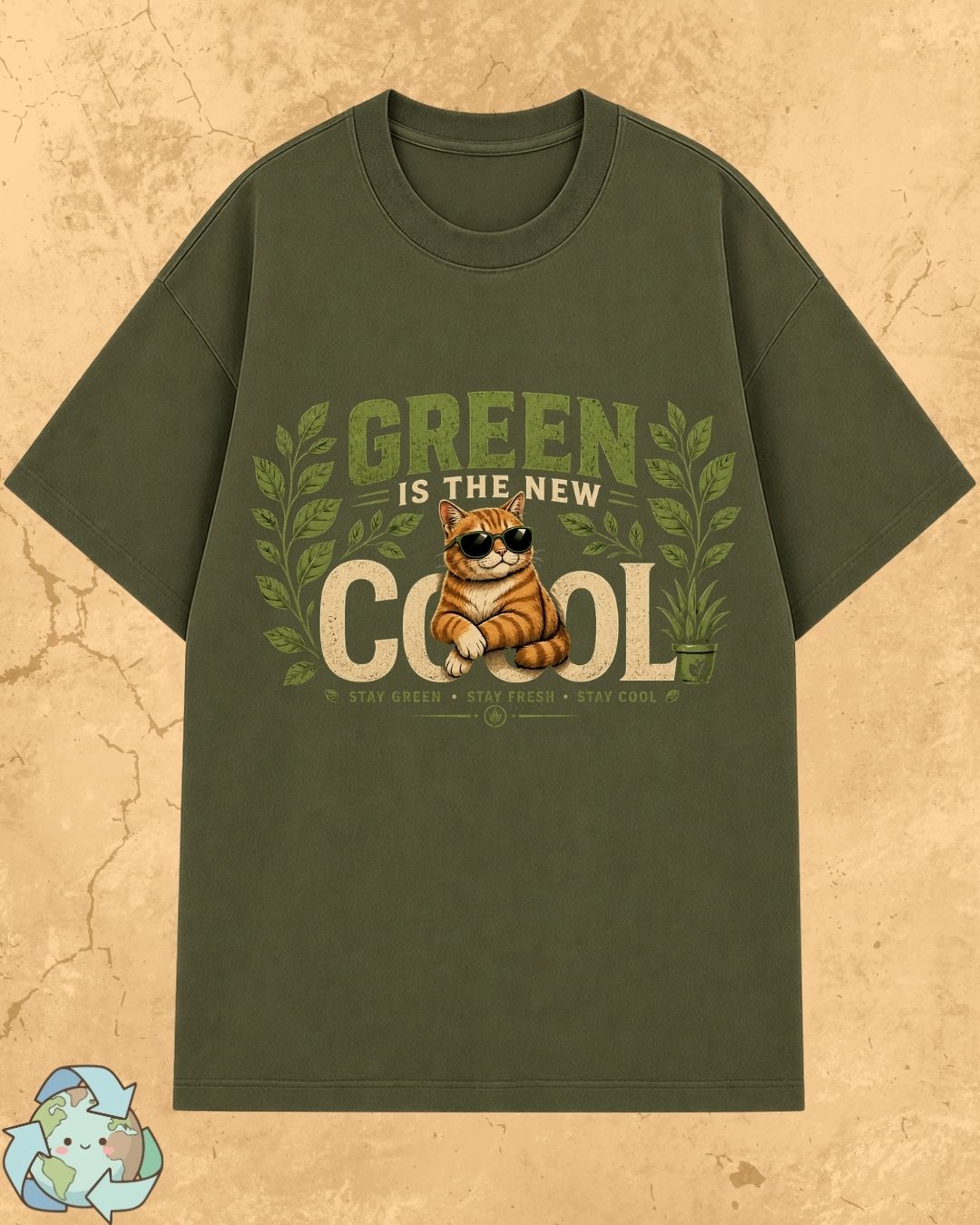 Purr Eco Life Cotton Tshirt