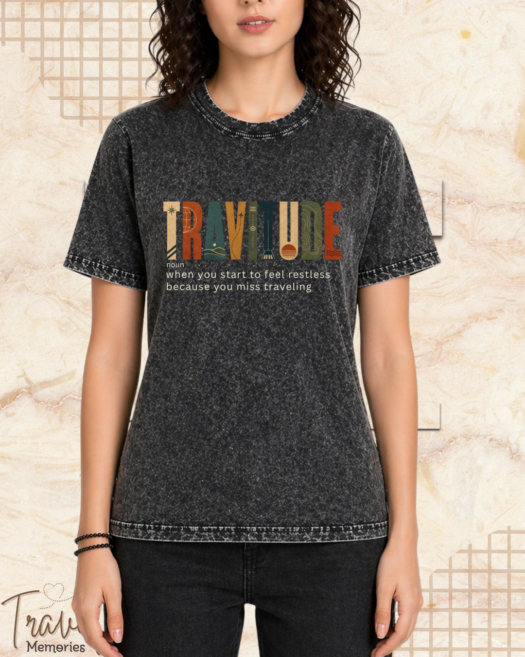 Travel Dictionary Cotton Tshirt