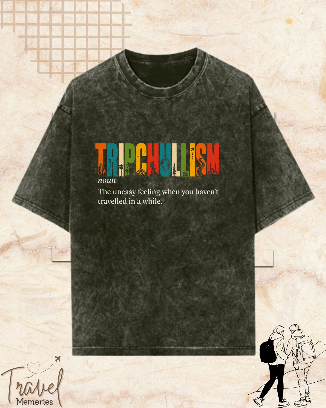 Hinglish Dictionary Travel Cotton Tshirt