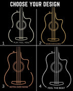 Guitar Music Cotton T-Shirt