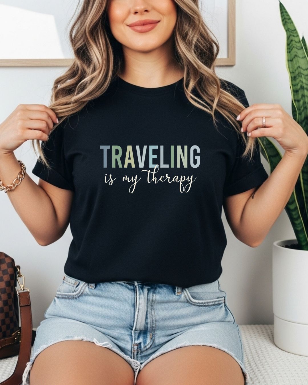 WanderScape Travel Cotton Tshirt