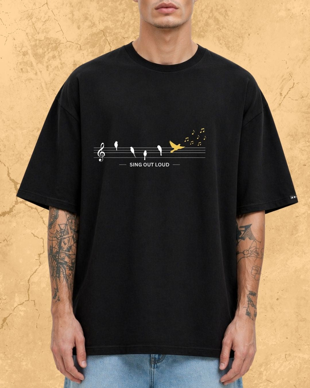 Sing Out Loud Music Cotton T-Shirt