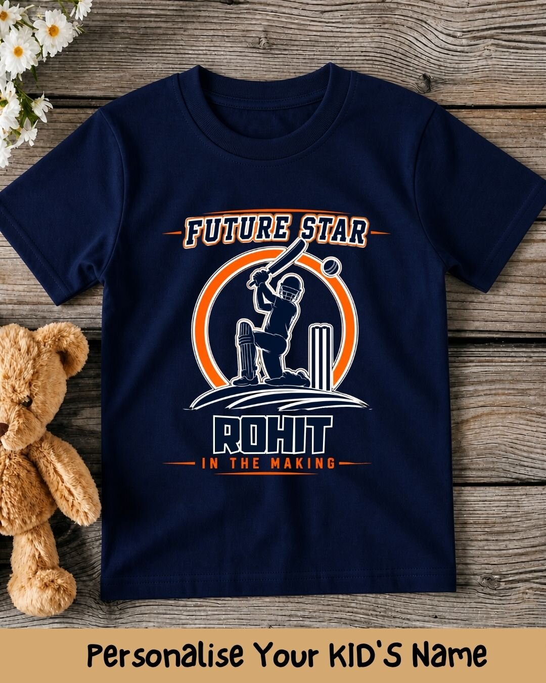 Future Sport Star Custom Kid's Cotton Tee