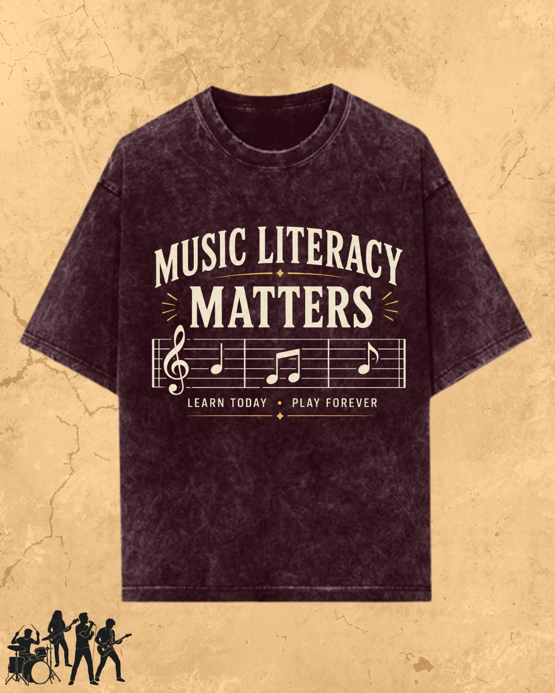 Music Literacy Matters Cotton T-Shirt