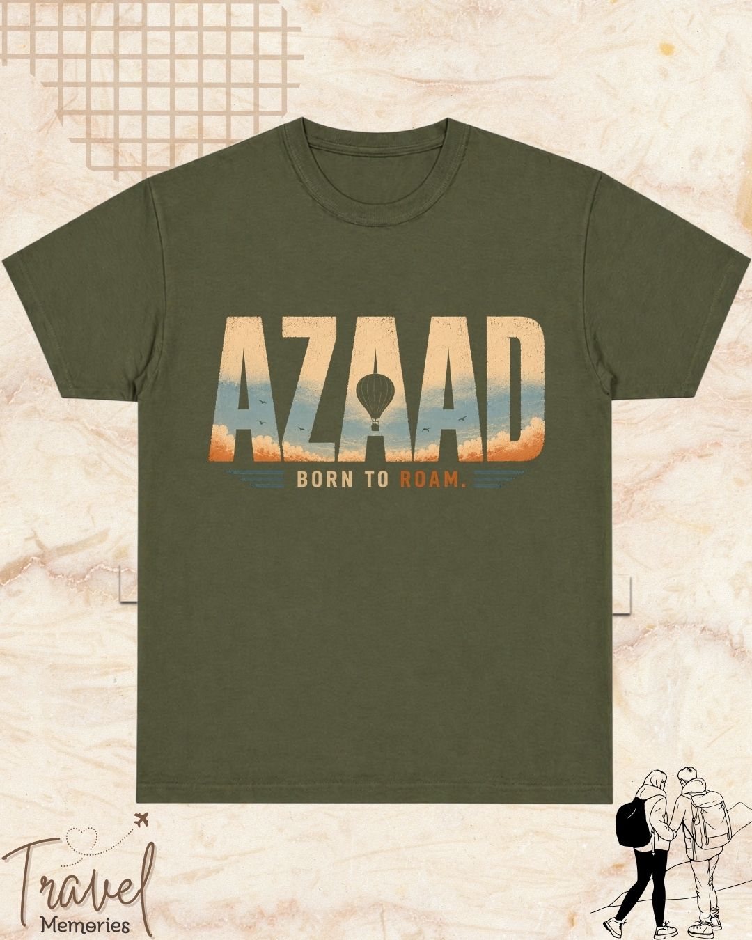 Dil Se Traveller Cotton Tshirt