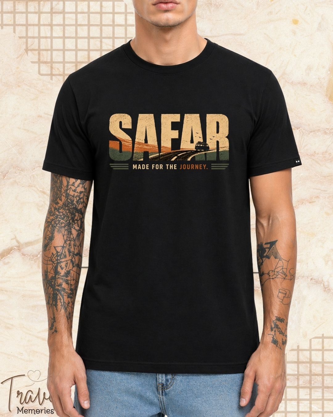 Dil Se Traveller Cotton Tshirt