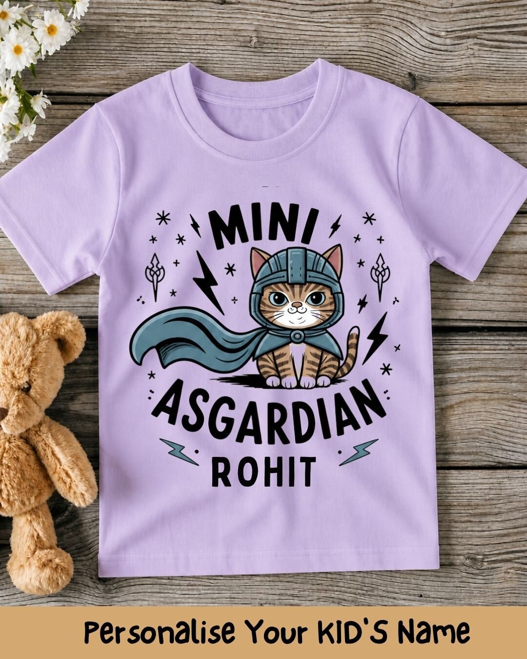 Playful Custom Kid Cotton Tshirt