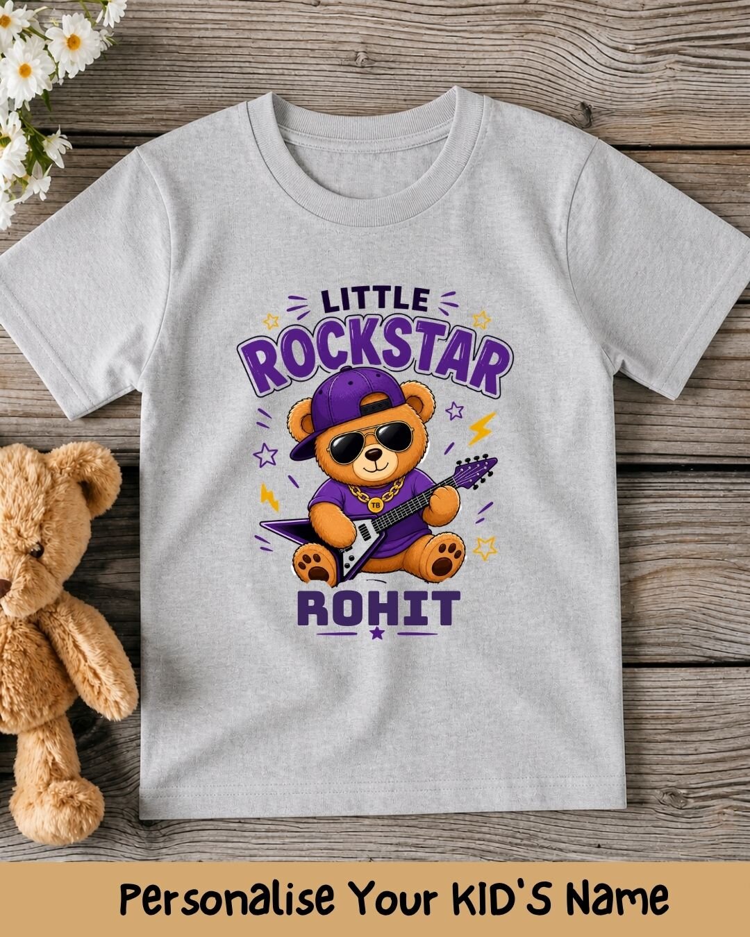 Rockstar Custom Kid's Cotton Tee