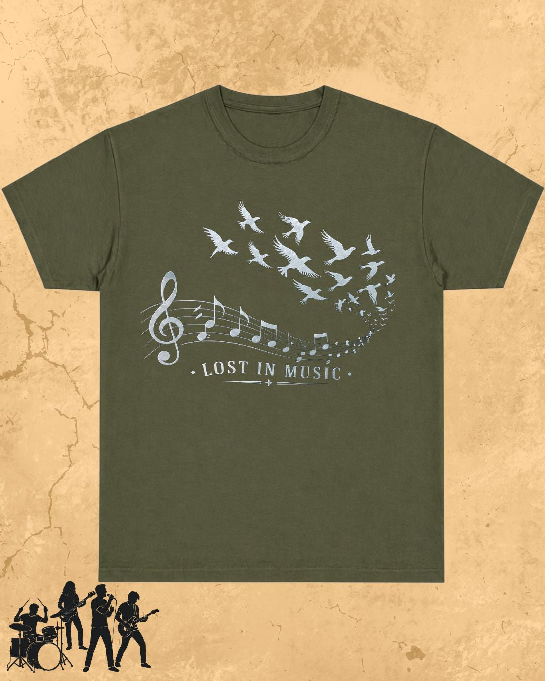 Music Freedom Cotton Tshirt