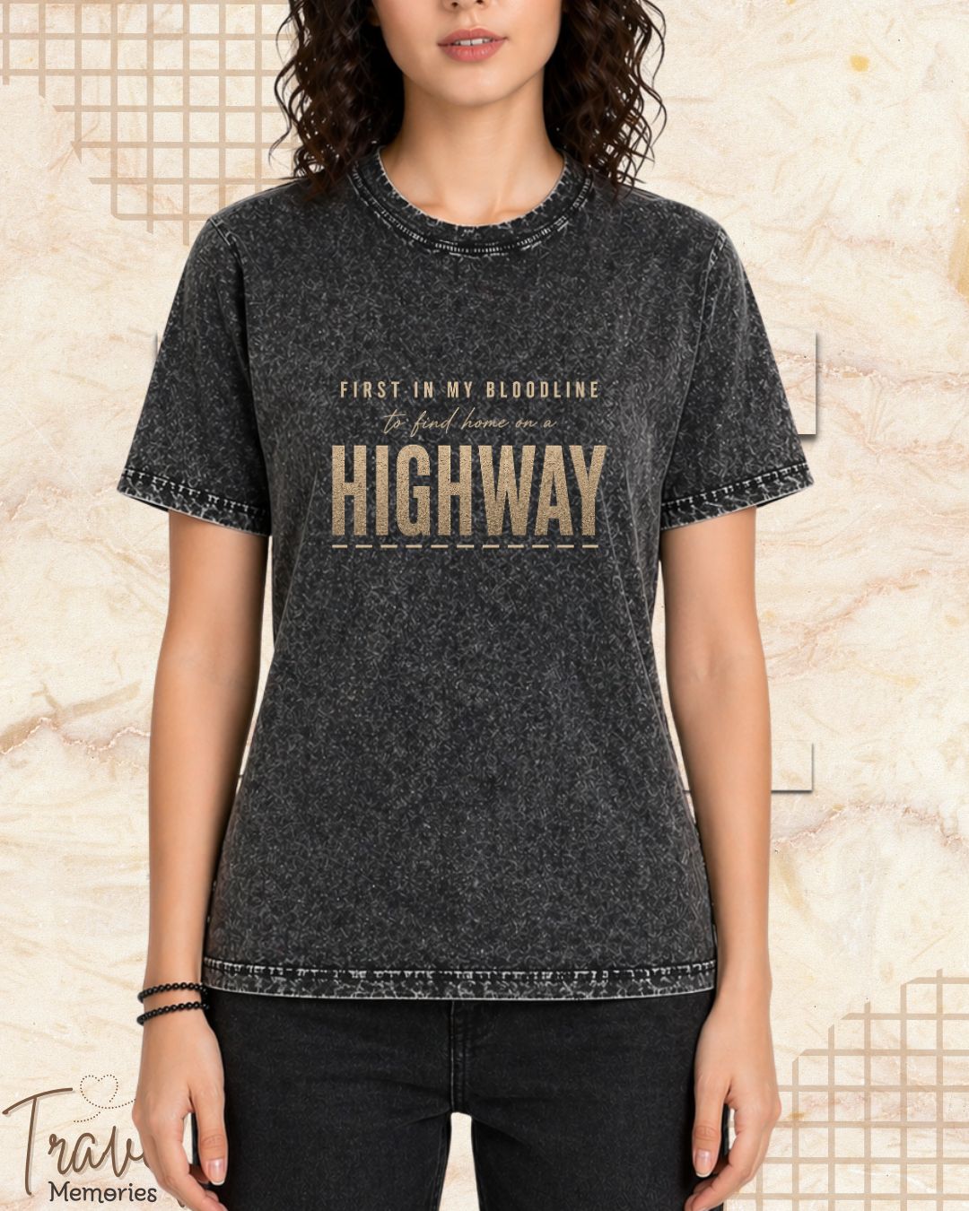 FIRST IN MY BLOODLINE Travel Cotton Tshirt
