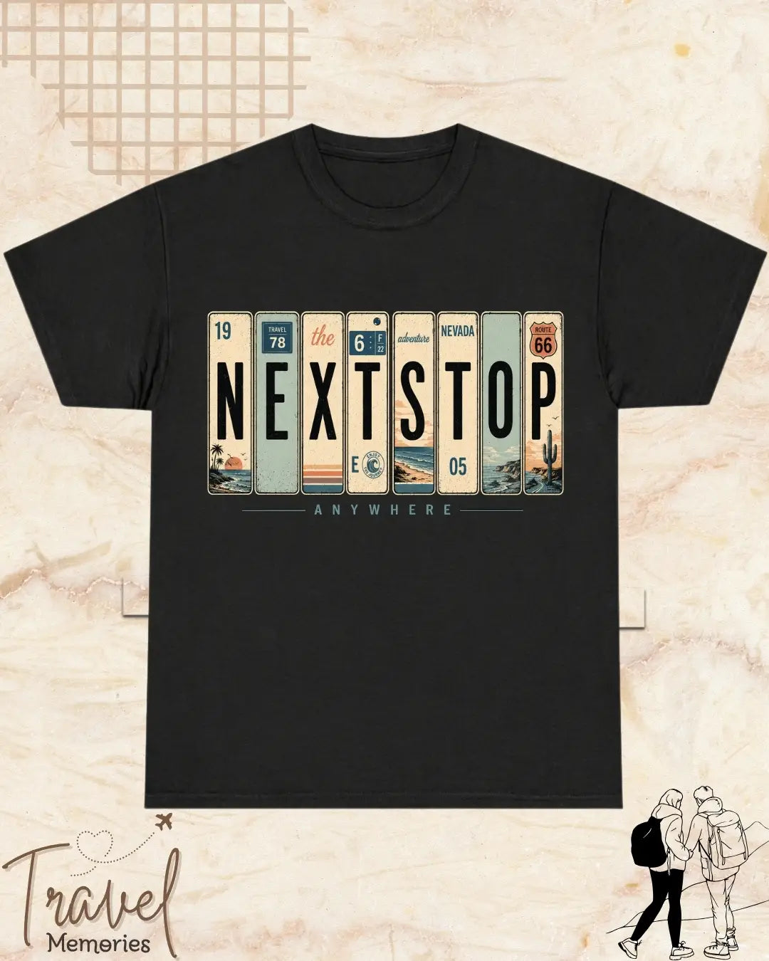 Raasta Roadtrip Travel Cotton Tshirt