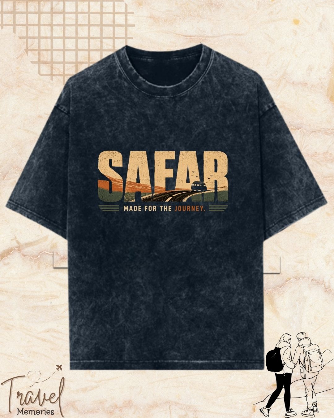 Dil Se Traveller Cotton Tshirt