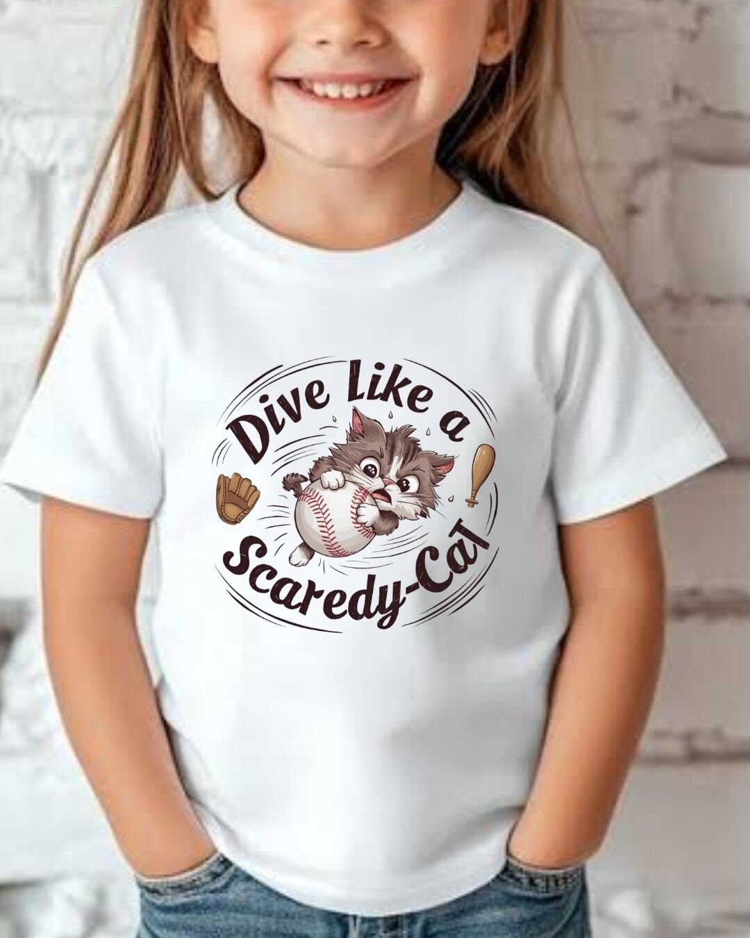 Baseball Kid Cotton Tee