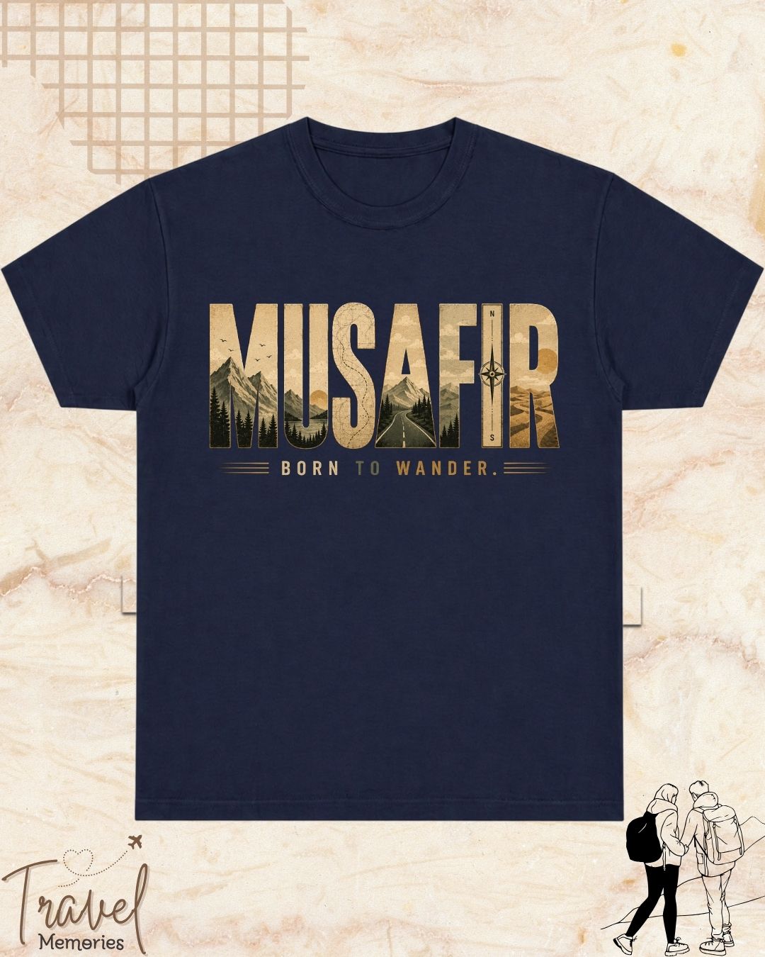 Dil Se Traveller Cotton Tshirt
