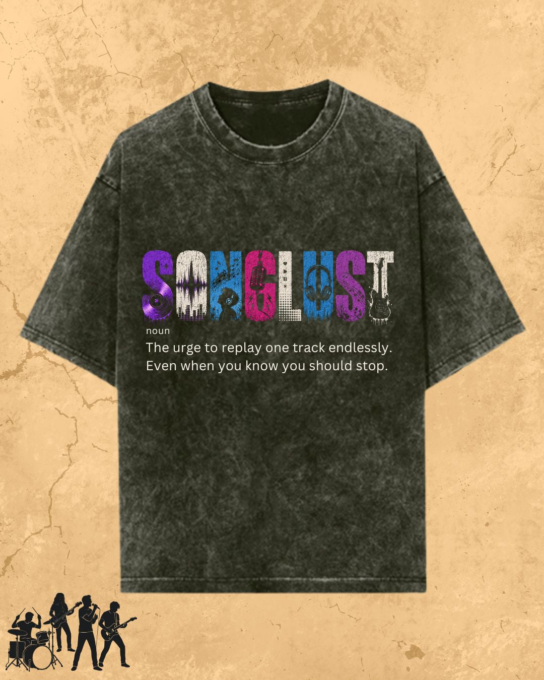 Hinglish Music Dictionary Cotton Tshirt