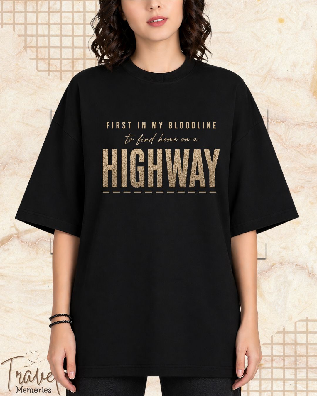 FIRST IN MY BLOODLINE Travel Cotton Tshirt