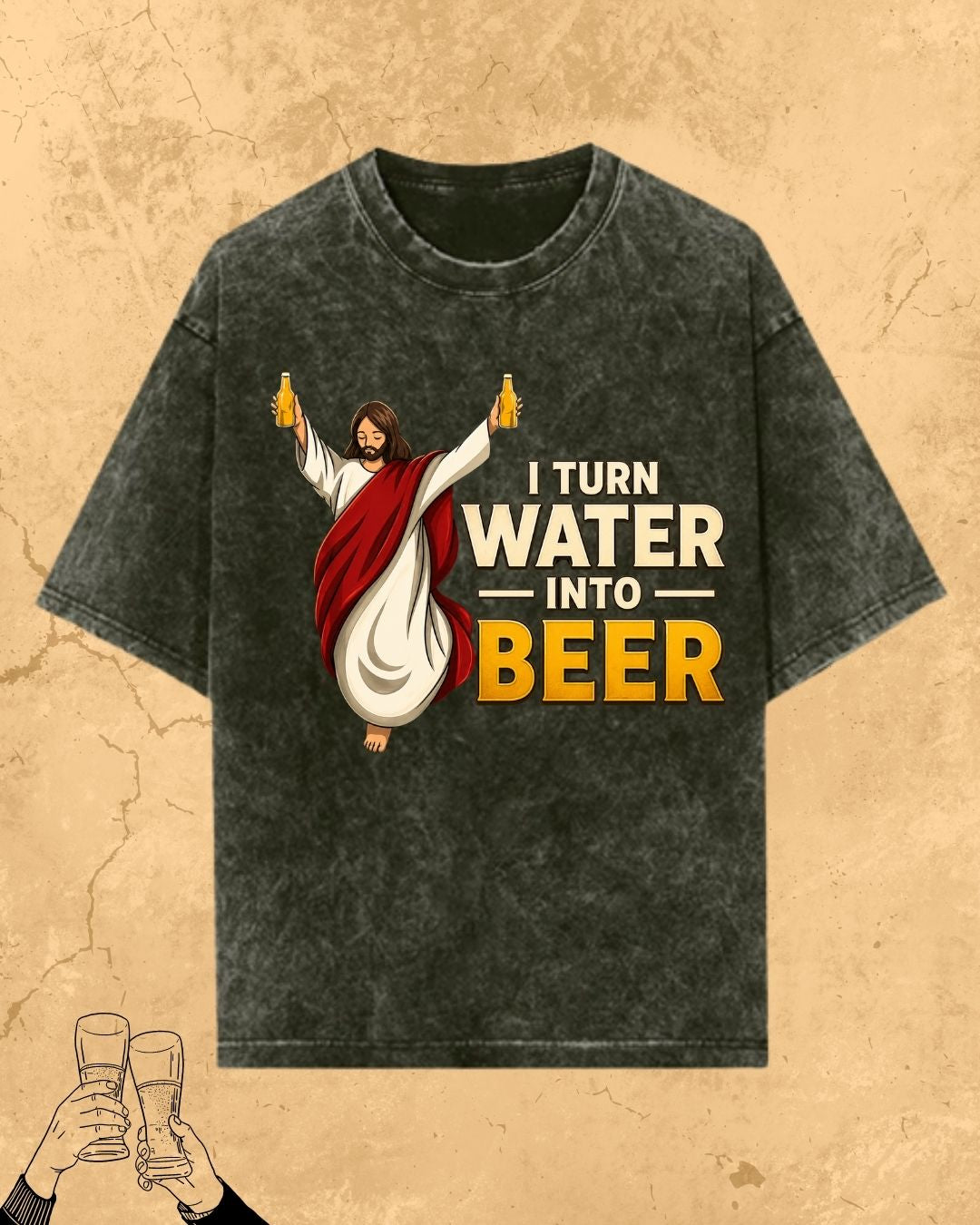Mythic Beer Warrior Cotton T-Shirt