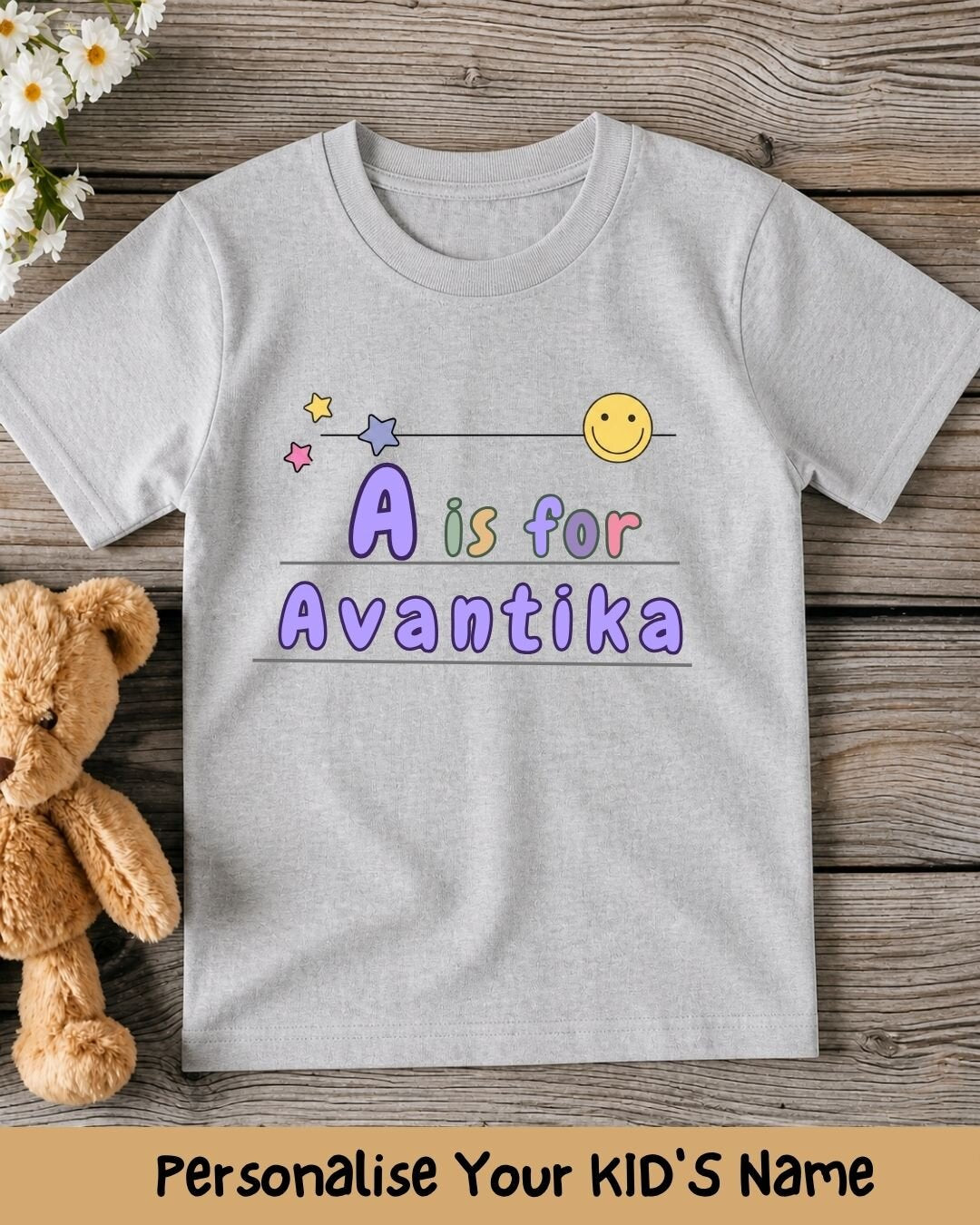 Back To School Custom Kid Cotton Tee