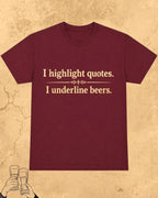 Beer Chemistry Pun Cotton Tshirt