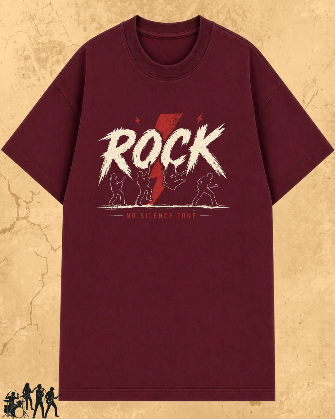 Rock Music Cotton Tshirt