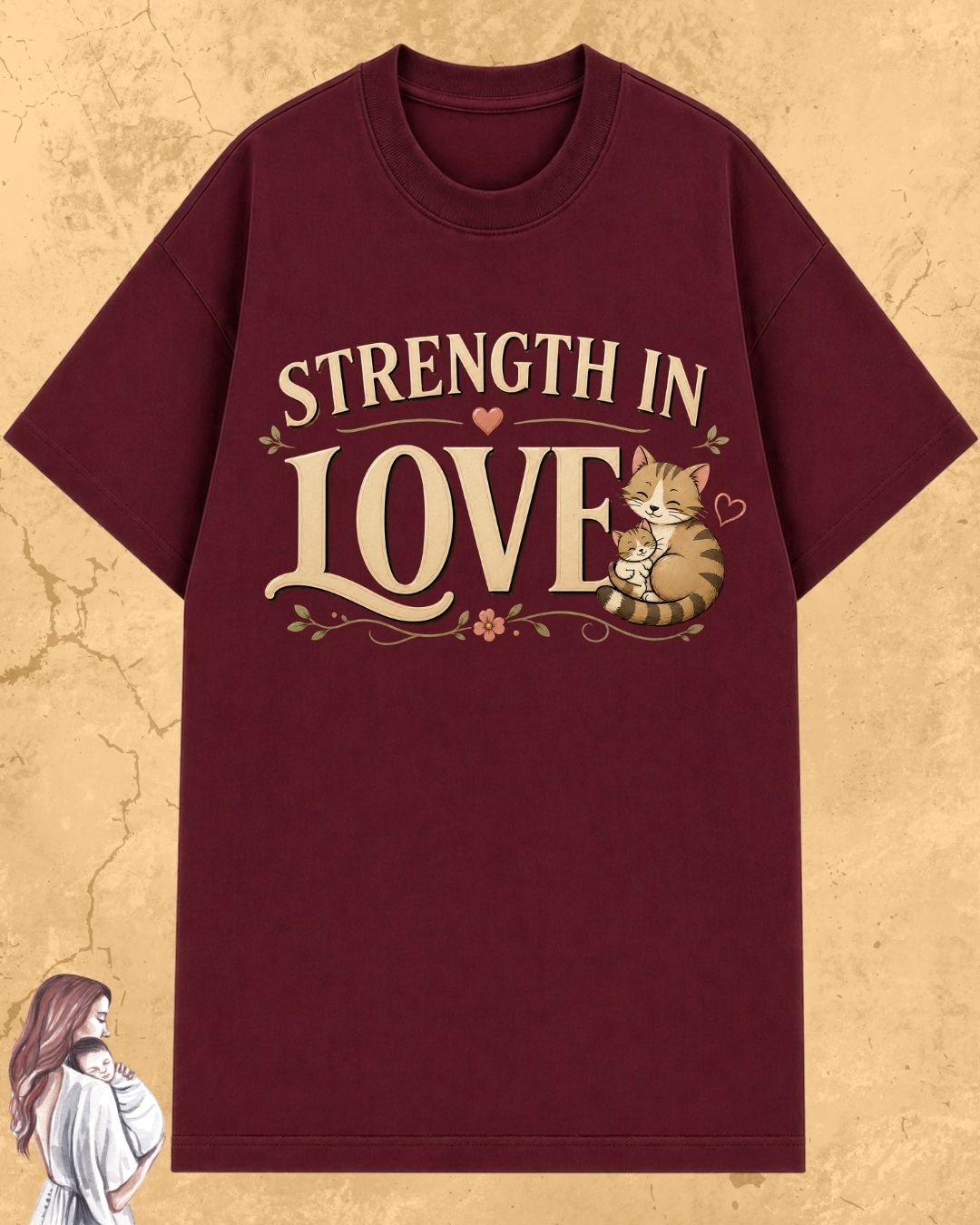 Purr Mom Cotton Tshirt