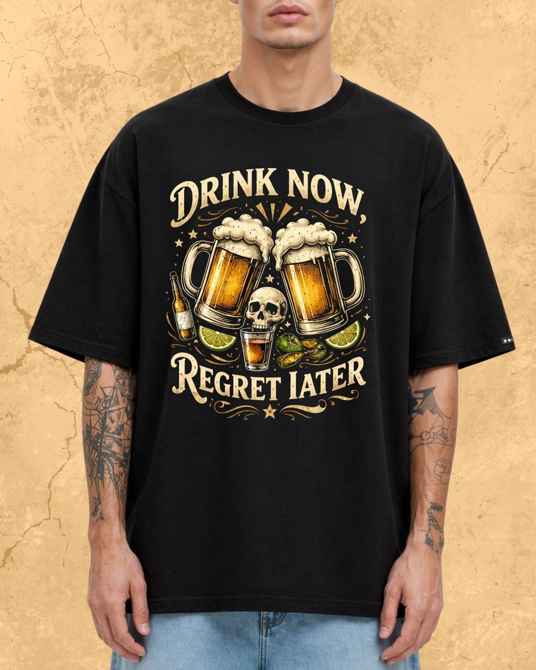 Skull Beer Party T-Shirt