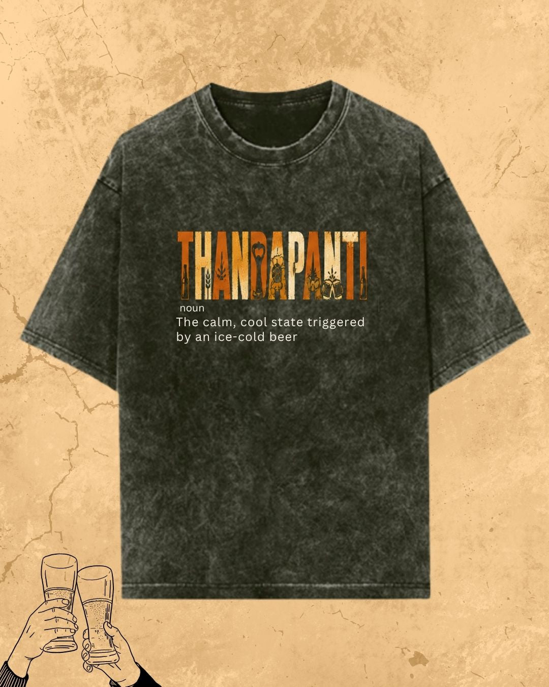 Hinglish Beer Dictionary Cotton Tshirt