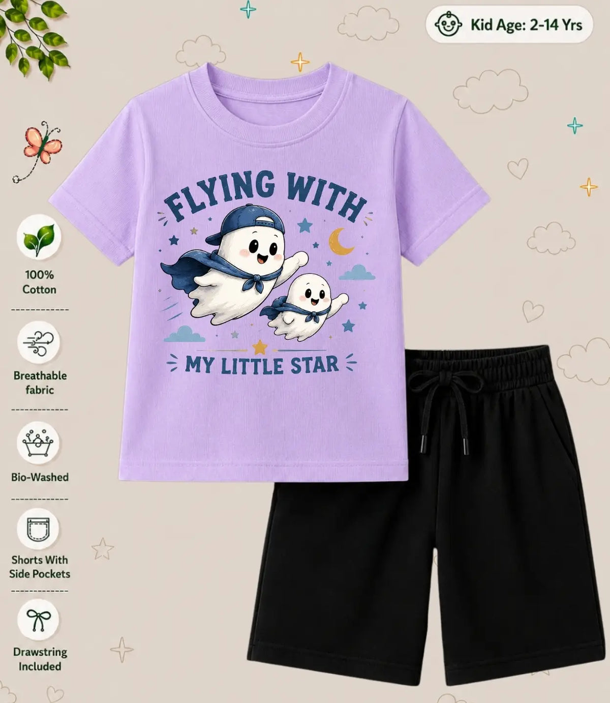 Mom - Dad Loving Kid Co-ord Set