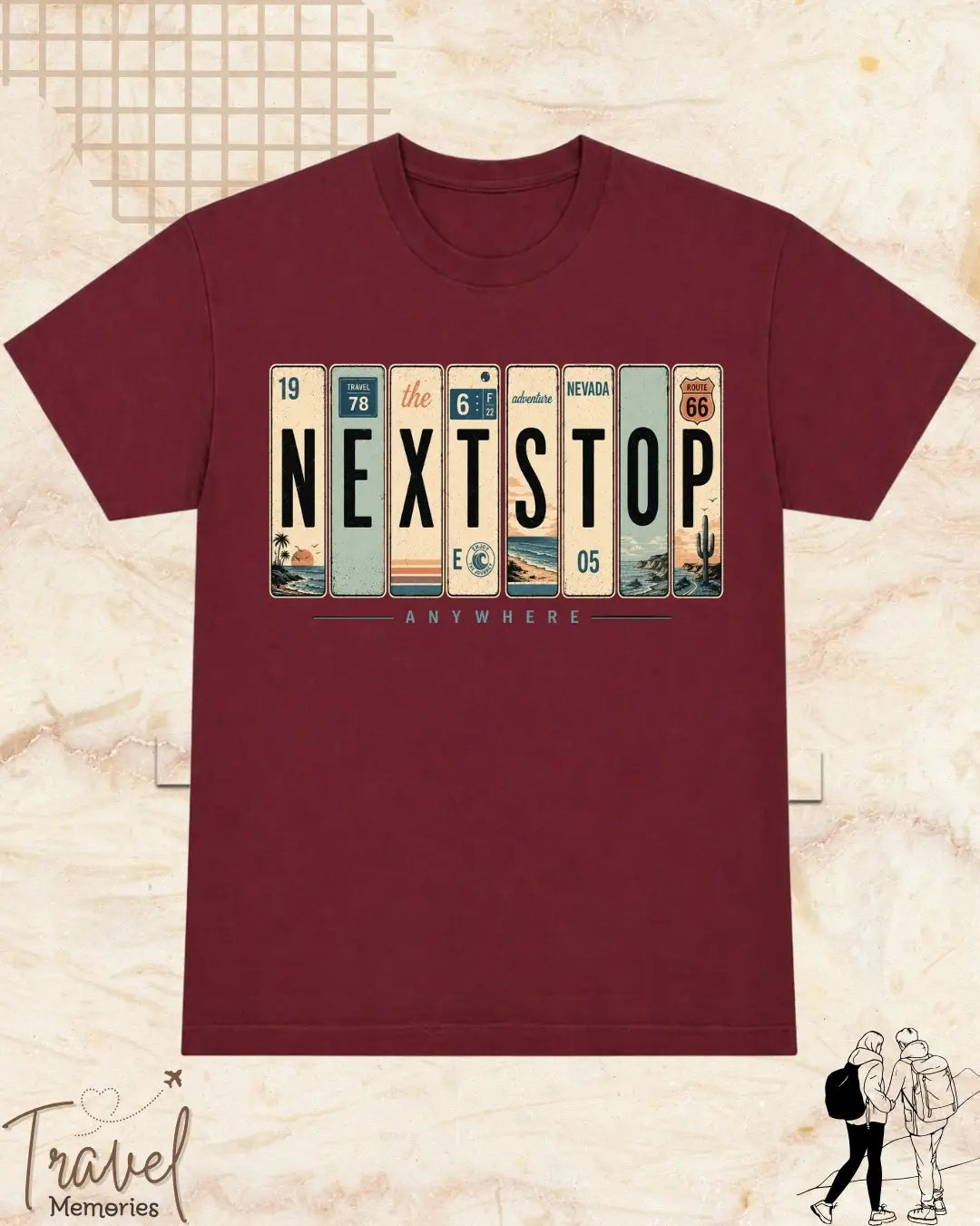 Raasta Roadtrip Travel Cotton Tshirt