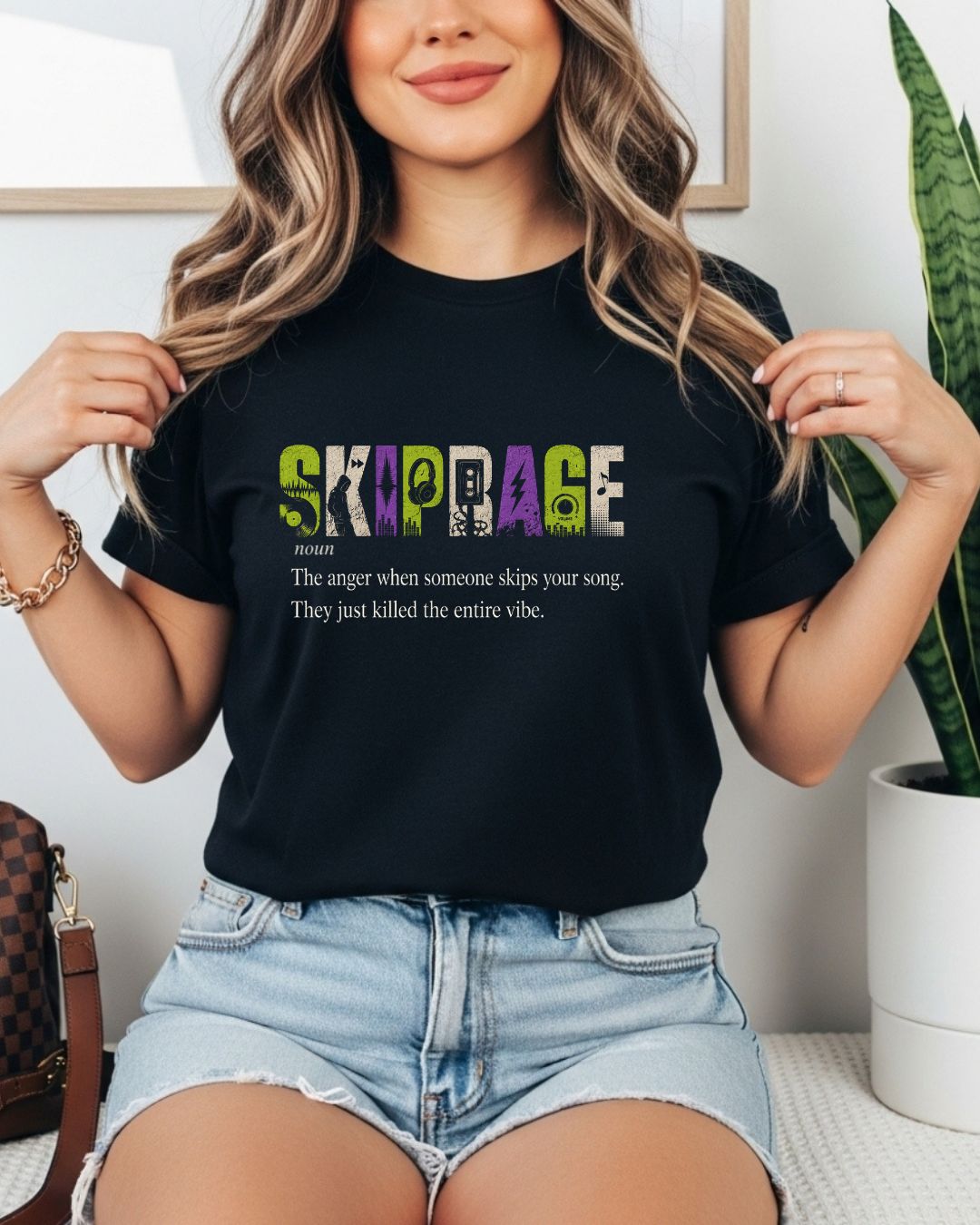 Music Dictionary Cotton Tshirt