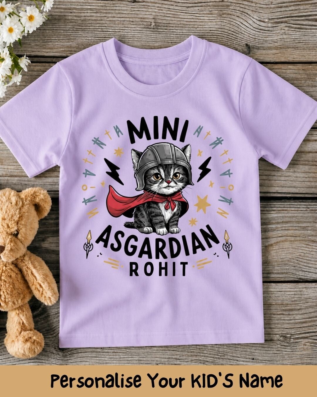 Playful Custom Kid Cotton Tshirt