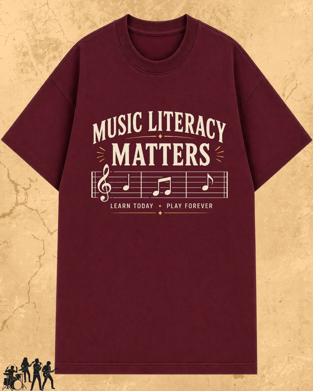 Music Literacy Matters Cotton T-Shirt
